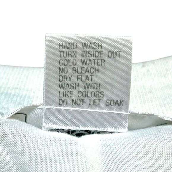 Vintage Adolfo 80s Windbreaker Top White Lipstick Perfume Embroidered Small - Picture 6 of 15